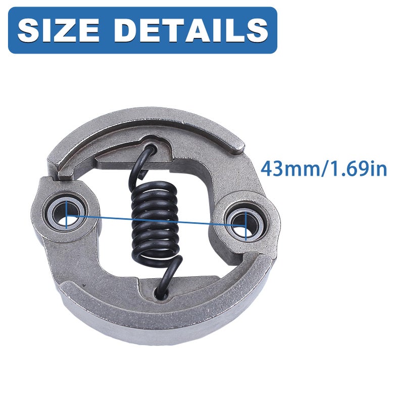 AUMEL Clutch Assembly For Stihl FR200 FS180 FS220 FS160 String Trimmers 41191602001 US, Clutch Assembly - Image 4